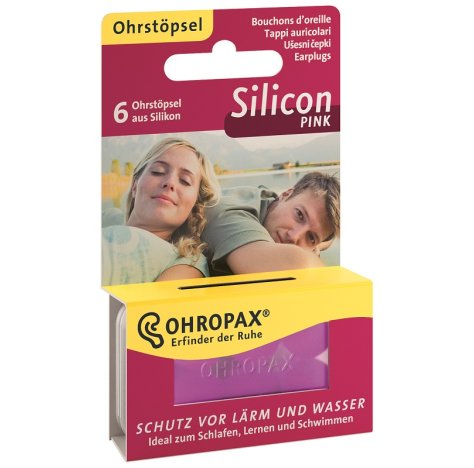 OHROPAX Tappi Aur.Sil.Pink 6pz