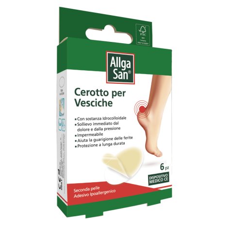 ALLGASAN CEROTTO VESCICHE 6PZ