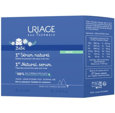 URIAGE BEBE SIERO FISIO 15X5ML