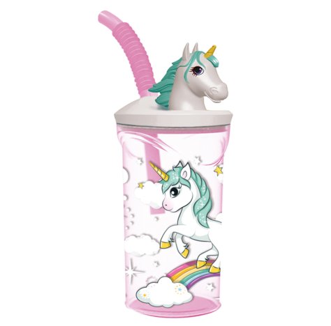 Unicorno Bicchiere Cann3d Trit