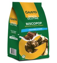 GIUSTO S/G Biscopop*80g