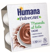 Humana Merenda Cacao 4x100g