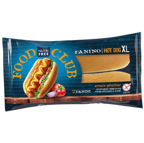 NUTRIFREE Panino HotDog XL 2pz