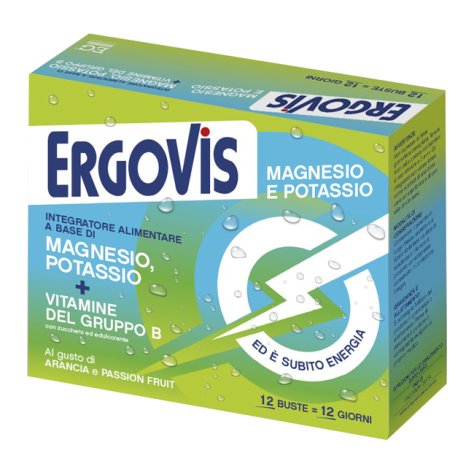 ERGOVIS MG+K VIT B C/ZUC12BUST