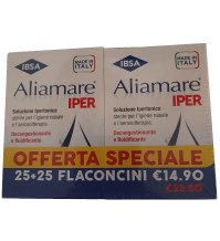 Ibsa Farmaceutici Italia Aliamare Iper 25 + 25 Flaconcini 5 Ml Bipacco