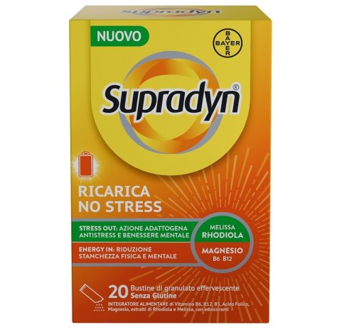 BAYER SpA Supradyn Ricarica No Stress 20 bustine