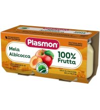 Plasmon Omog Mela Alb 160g