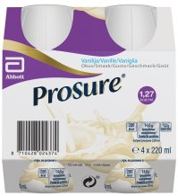 PROSURE VANILLA 4BOTT 220ML