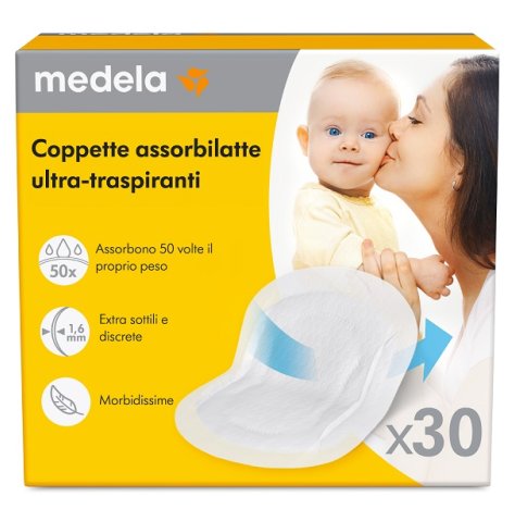 MEDELA Coppette Assorbil.30pz