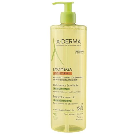 A-Derma Exomega Control Olio Lavante Per Pelle Secca e a Tendenza Atopica 750 ml