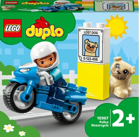 Lego 10967 Moto Della Polizia