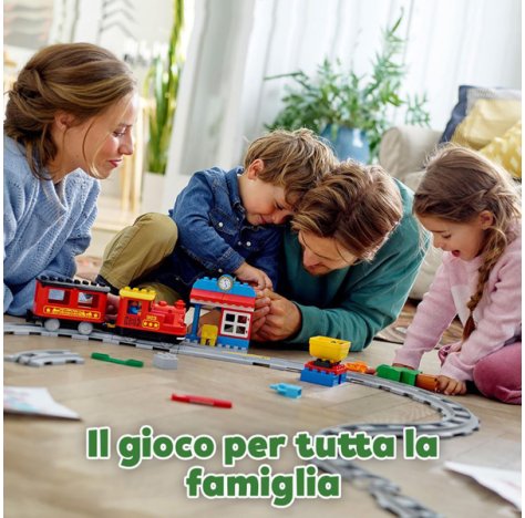 Lego Duplo Town Treno A Vapore