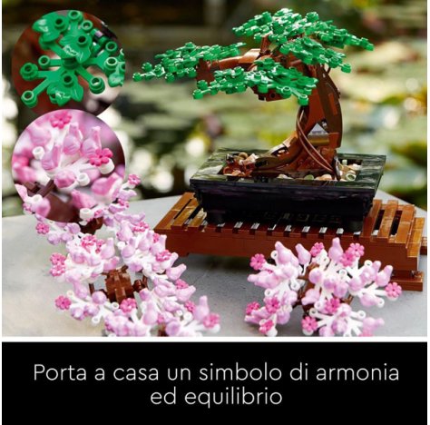 Lego Icons Albero Bonsai