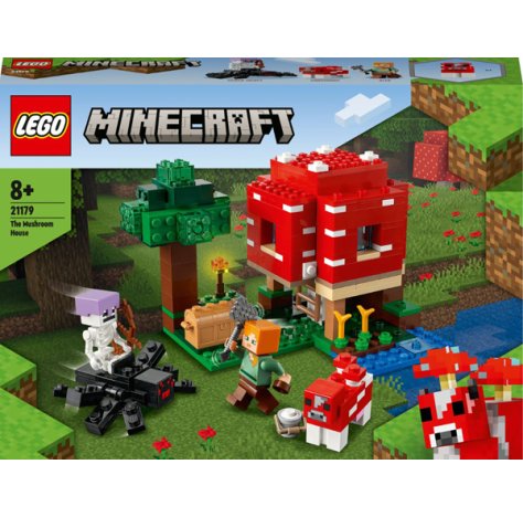 Lego Minecraft Casa Funghi