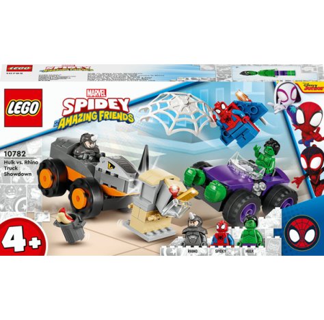 Lego Spidey Resa Conti Hulk&rh