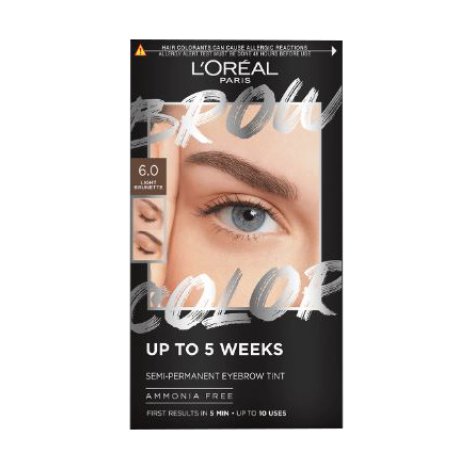 L'oreal Paris Brow Col 4 Light brunette BROW COLOR - COLORAZIONE SEMIPERMANENTE PER SOPRACCIGLIA 