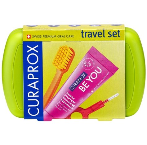 CURAPROX TRAVEL SET GREEN