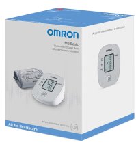 Omron M2 Basic - Misuratore di Pressione Automatico Da Braccio Confezione 1 Pezzo