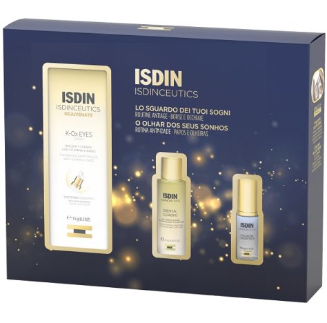 ISDINCEUTICS PACK SGUARDO LUMINOSO 1 GEL 15g + 1 DETERGENTE 27ml + 1 SIERO 5ml