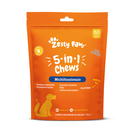 Zesty Paws 5in1 60chews Turkey