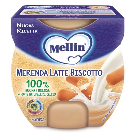 MELLIN MER LATTE BISC 2X100G