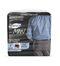 SERENITY MAN PANTS BLACK M 12P