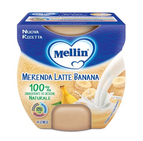 MELLIN MER LATTE BANANA 2X100G