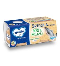 MELLIN OMOG SPIGOLA/VERD 4X80G