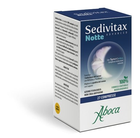 Sedivitax Notte Advanced 27 Compresse