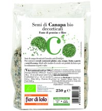 SEMI CANAPA DECORTIC BIO250G FDL