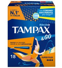 TAMPAX &GO SUPER PLUS 18PZ