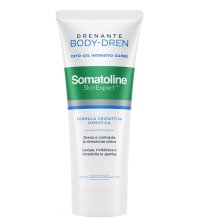 Somatoline Skin Expert Drenante Body-Dren 200 ml - Gel Drenante Intensivo per Gambe Leggere