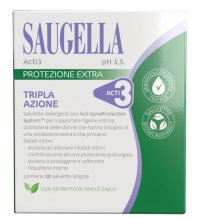 SAUGELLA ACTI3 SALVIETTINE10PZ