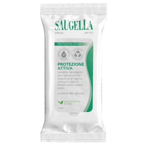 SAUGELLA Attiva 15*Salviettine