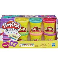 Hasbro Play Doh 6 Vasetti Bril