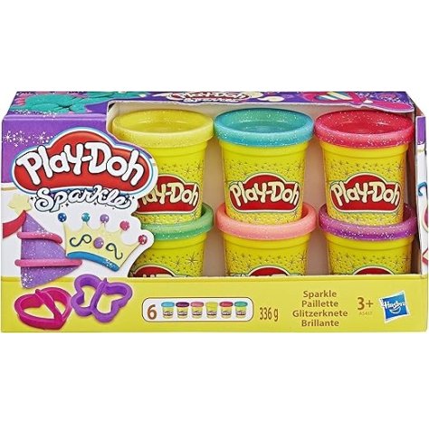 Hasbro Play Doh 6 Vasetti Bril