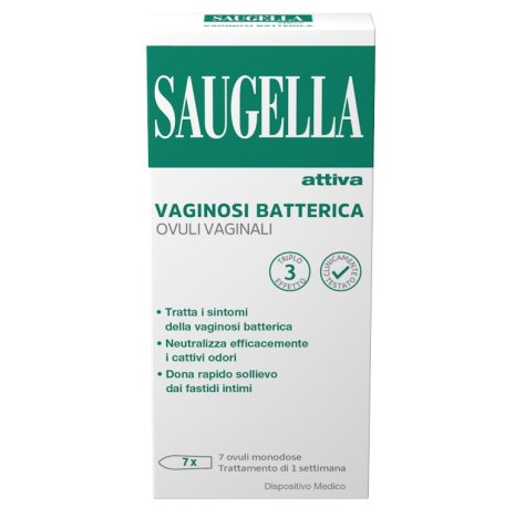 Saugella Attiva Vaginosi7ovuli