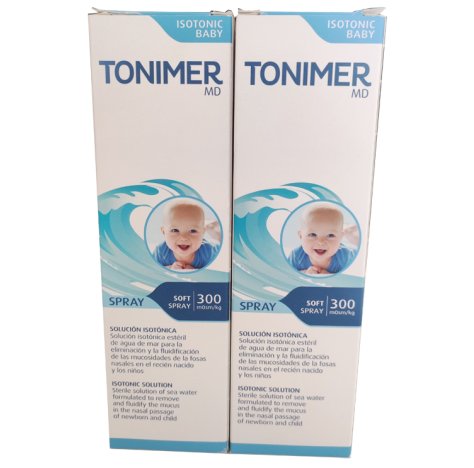 Tonimer Isotonic Baby Soluzione Fisiologica per Lavaggi Nasali Bambini Spray 100ml