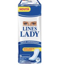 LINES LADY Anatomico 9pz