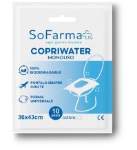 COPRIWATER MONOUSO 10PZ SF+