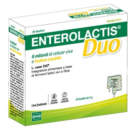 ENTEROLACTIS DUO POLV 20BUST