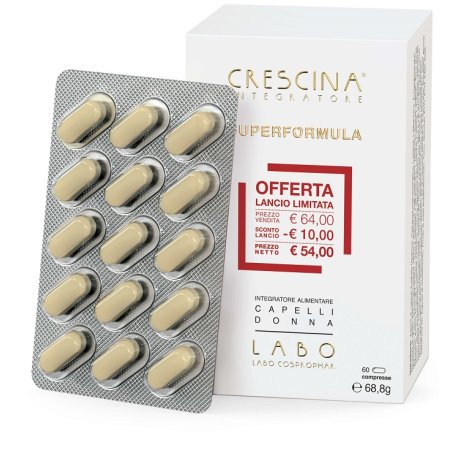 Labo Crescina Integratore Ri-crescita Superformula Donna 60 Compresse 60 G