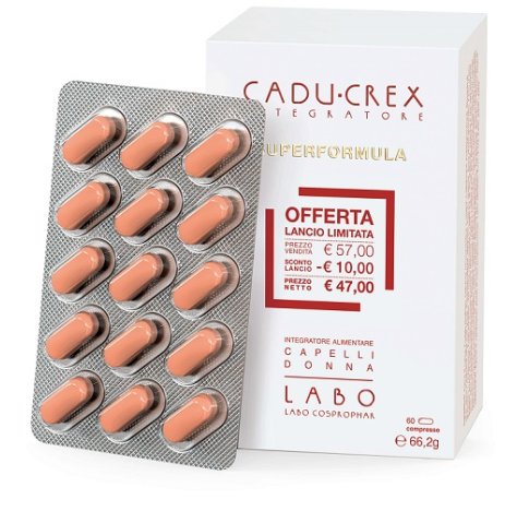 Labo CADU-CREX SUPERFORMULA Capelli Donna 60cpr