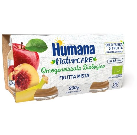 Humana Omog Frutta Mis Bio 2pz