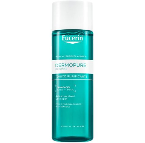 EUCERIN DERMOPURE CLINICAL - TONICO PURIFICANTE VISO , pelle tendenza acneica
