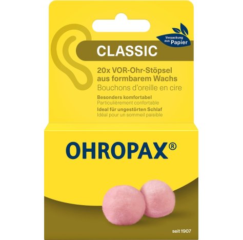 OHROPAX Tappi Aur.Cera 20pz