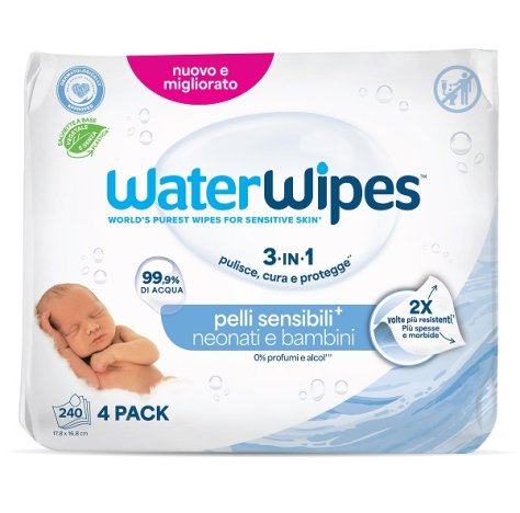 WATERWIPES BIO 4X60PZ