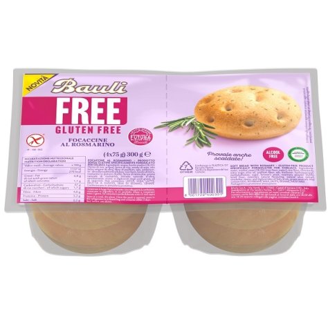 BAULI FREE Focaccine Rosmarino