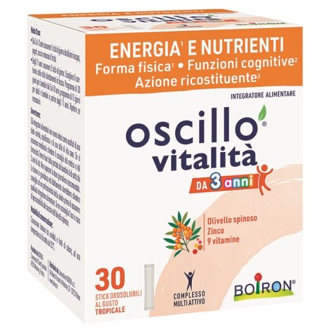 OSCILLO VITALITA' 3+ 30STICK OSCILLO VITALITA' 3+ 30STICK