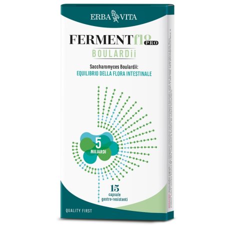 ERBA VITA FERMENT FLOR PRO BOULARDII 15 CAPSULE ERBA VITA FERMENT FLOR PRO BOULARDII 15 CAPSULE